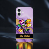 Lavendel Luxe iPhone Hoesje