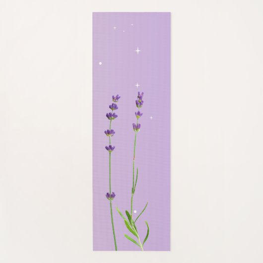 Lavendel Luxe - Yoga handdoek Yogamat (Voorkant)