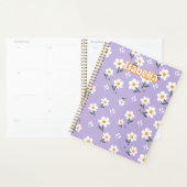 Lavendel Madeliefje Bloemmotief Planner (Display)