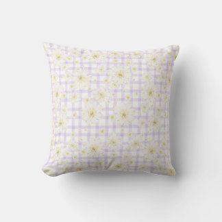 Lavendel Madeliefje Lente Kussen