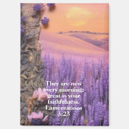 Lavendel Magneet Klaagliederen 3:23