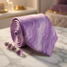 Lavendel Marmeren Golf Stropdas