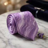 Lavendel Marmeren Golf Stropdas