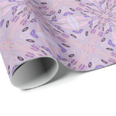 Lavendel Mauve roze Paarse geometrische Abstracte Cadeaupapier (Rol Hoek)