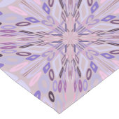 Lavendel Mauve roze Paarse geometrische Abstracte  Korte Tafelloper (Hoek)