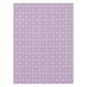 Lavendel Mauve roze Paarse geometrische Abstracte Tafelkleed (Voorkant)