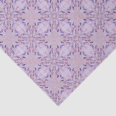 Lavendel Mauve roze Paarse geometrische Abstracte  Tissuepapier (Detail)