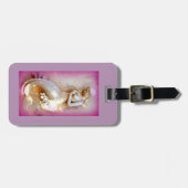 lavendel mermaid bagagelabel (Voorkant horizontaal)