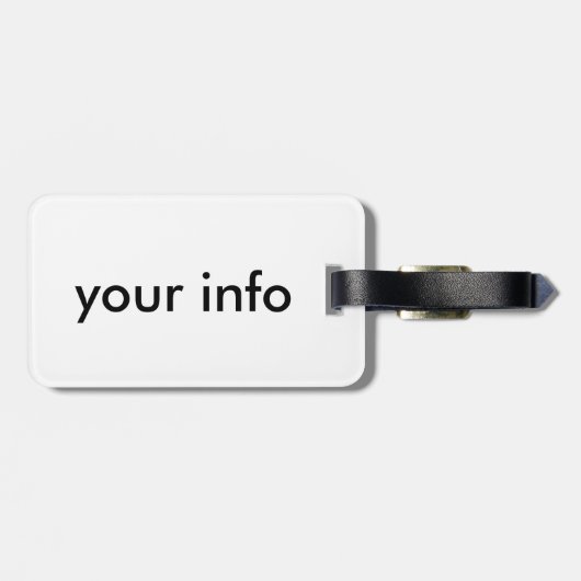 lavendel mermaid bagagelabel (Achterkant horizontaal)