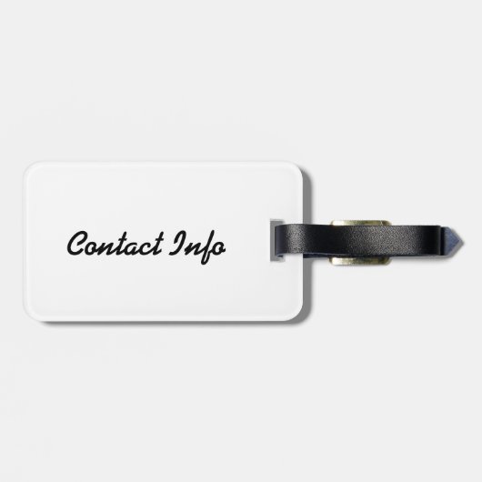 lavendel mermaid bagagelabel (Achterkant horizontaal)