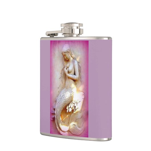 lavendel mermaid heupfles (Links)