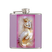 lavendel mermaid heupfles (Voorkant)