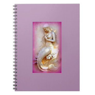 lavendel mermaid notebook notitieboek