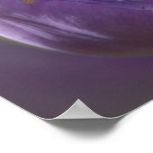 lavendel met kleine bijen poster (Hoek)