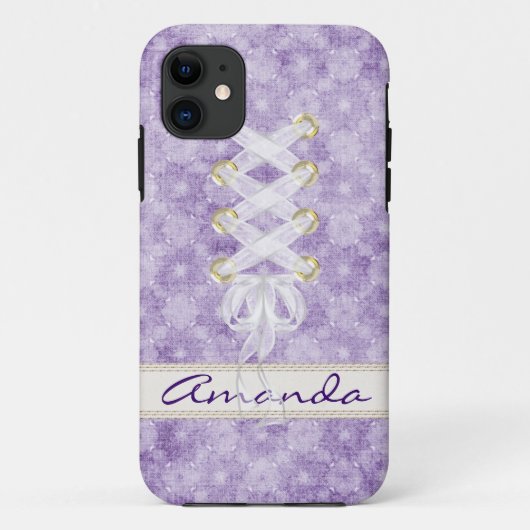 Lavendel met lint Case-Mate iPhone case (Achterkant)