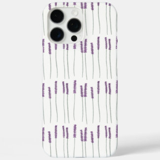 Lavendel – Minimaal botanisch telefoonhoesje iPhone 16 Pro Max Hoesje