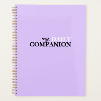 Lavendel minimalistische dagelijkse planner
