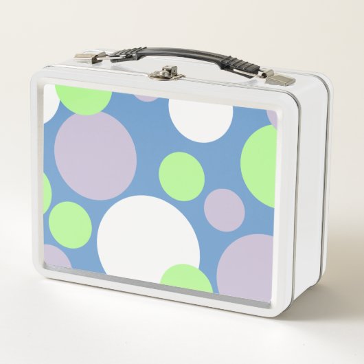Lavendel Mint & Witte Stippen (Voorkant)