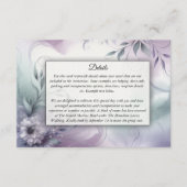 Lavendel Mist en Waterverf Whispers Informatiekaartje (Voorkant)