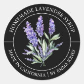 Lavendel Modern label (Voorkant)