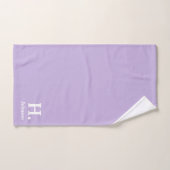 Lavendel Monogram Badhanddoek Set Bad Handdoek (Handdoek)