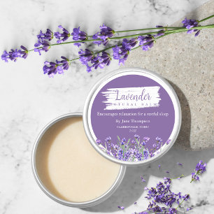 Lavendel Natural Balm Label