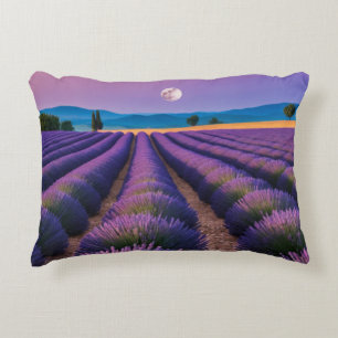 Lavendel Natuur Buiten Landschap Kalm Vredig Accent Kussen