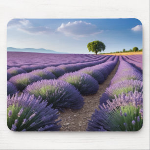 Lavendel Natuur Buitenlandschap Rustig Rustig Muismat
