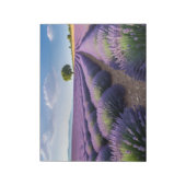 Lavendel Natuur Buitenlandschap Rustig Rustig Notitieblok (Linkerzijde)