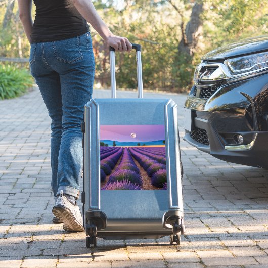 Lavendel Natuur Buitenlandschap Rustig Rustig Sticker (Koffer Insitu)