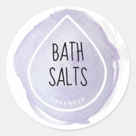 Lavendel Oil Drop Essential Oil Craft Label