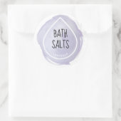 Lavendel Oil Drop Essential Oil Craft Label (Tas)