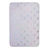 Lavendel Ombre libellen Badmat (Voorkant Verticaal)