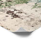 Lavendel op rustieke houten paneel poster (Hoek)