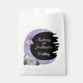 Lavendel Over de Maan Trouw Persoonlijk Bedankzakje (Voorkant)