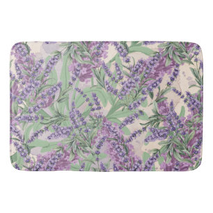 Lavendel Overvloed Stof Lavendel Warm Rustiek Badmat
