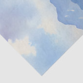 Lavendel Paard Tissue Paper Tissuepapier (Detail)