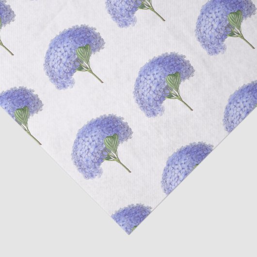  lavendel Paars Hydrangea Bloembloem Tissuepapier (Detail)