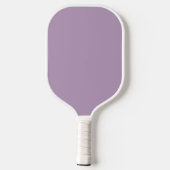 Lavendel Paars | Jouw naam in Script met hart Pickleball Paddle (Achterkant)