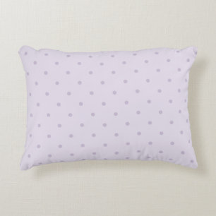 Lavendel Paars Roze Stippen Accent Kussen