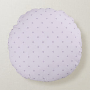 Lavendel Paars Roze Stippen Rond Kussen