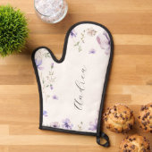 Lavendel Paars Violet Bloemig Bruids Bruiloft Ovenwant (Top down)