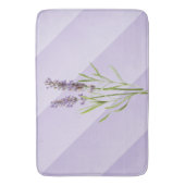 Lavendel Paars Zachte en Elegante Badmat (Voorkant Verticaal)