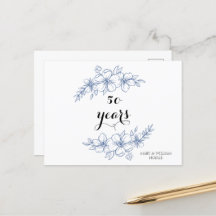 Lavendel paarse bloemen 50ste huwelijksverjaardag