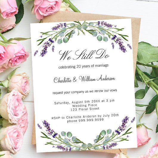 Lavendel paarse bloemen budget gelofte vernieuwing