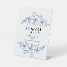 Lavendel paarse bloemetjes 50e trouwdag