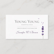 Lavendel Paarse bloemige elegante etherische oliën