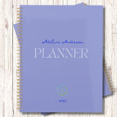 Lavendel Paarse Business Logo Monogram Planner