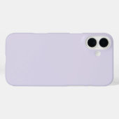 Lavendel Paarse eenvoudige minimalist Case-Mate iPhone Case (Achterkant (horizontaal))