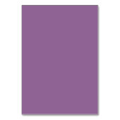 Lavendel Paarse Elegante Bloembruiloft Kaart (Achterkant)